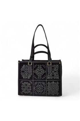 Borsa in velluto colore nero MY BEST BAG | 1002-BLACK